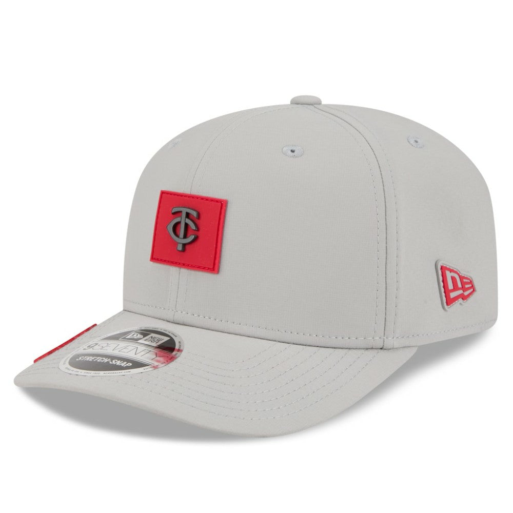 Minnesota Twins 2026 Clubhouse 9SEVENTY Adjustable Hat Gray
