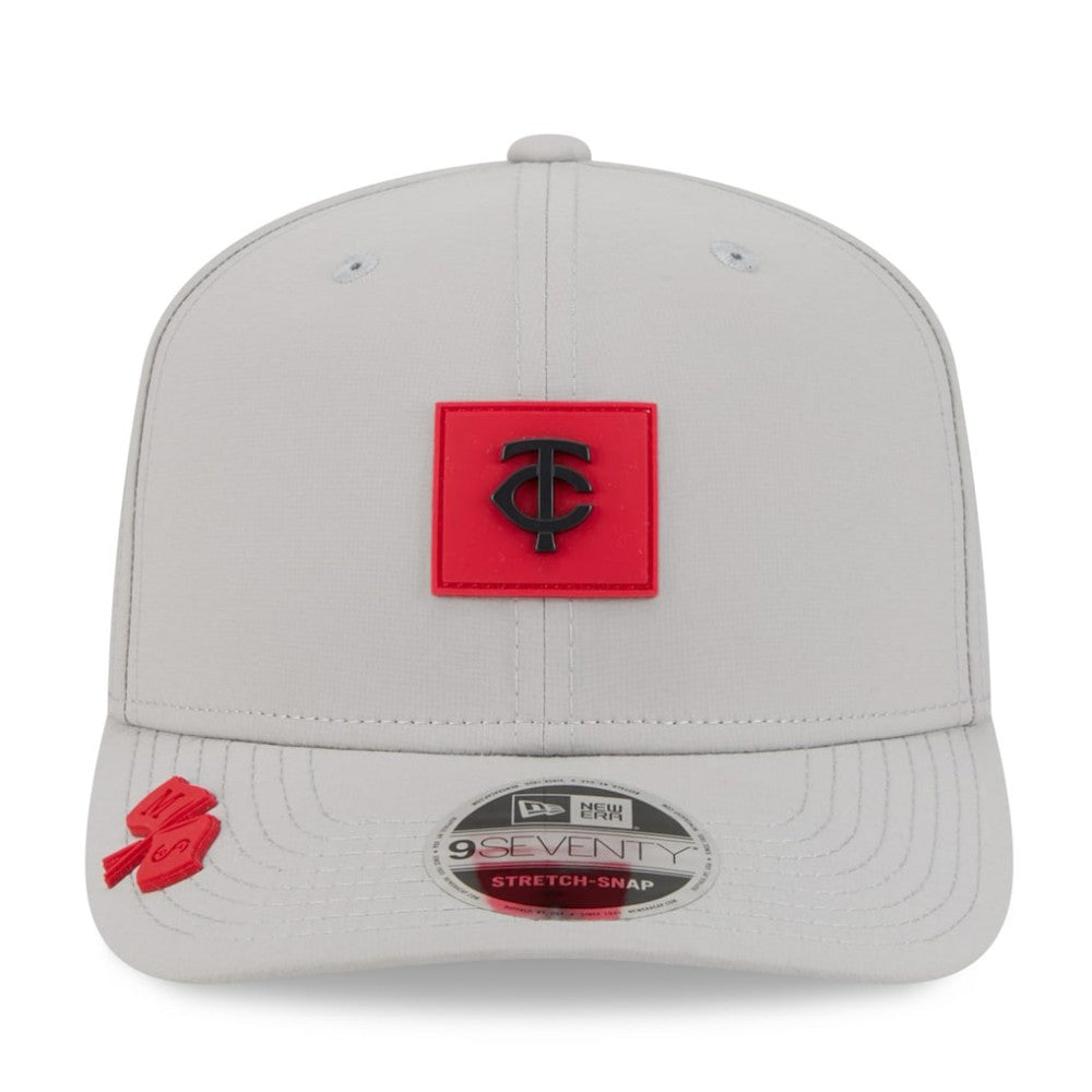 Minnesota Twins 2026 Clubhouse 9SEVENTY Adjustable Hat Gray