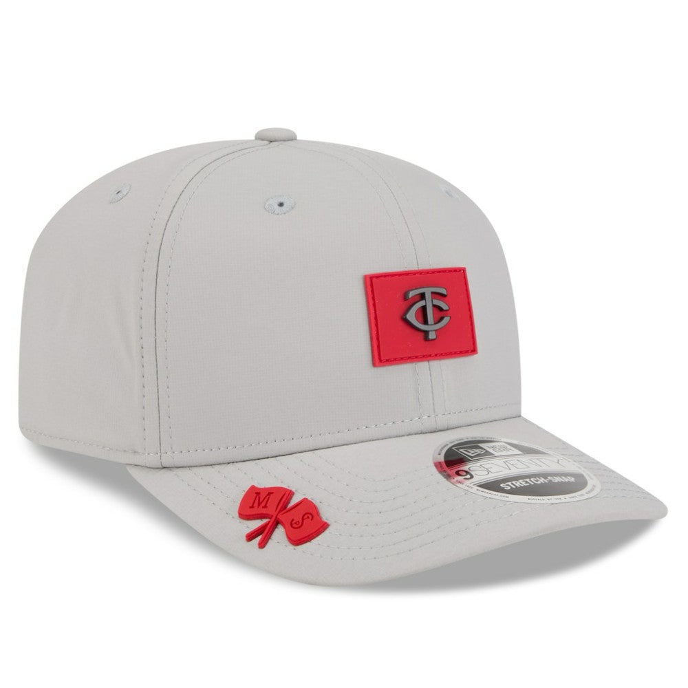 Minnesota Twins 2026 Clubhouse 9SEVENTY Adjustable Hat Gray
