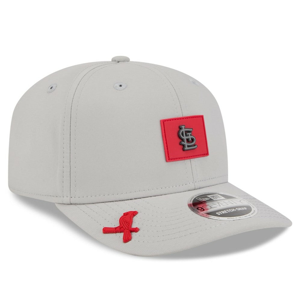 St. Louis Cardinals 2026 Clubhouse 9SEVENTY Adjustable Hat Gray