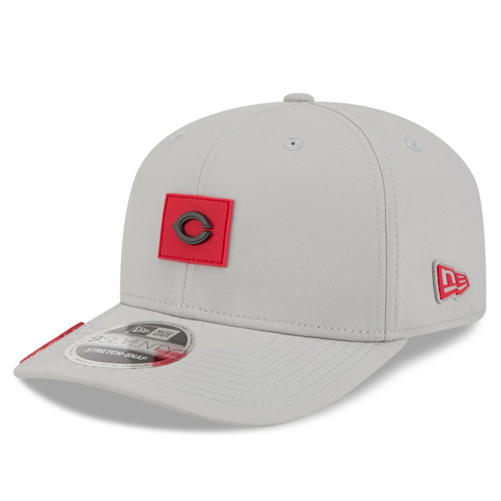 Cincinnati Reds 2026 Clubhouse 9SEVENTY Adjustable Hat Gray