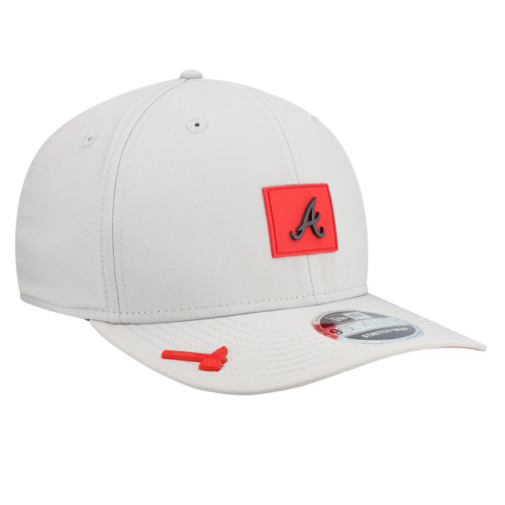 Atlanta Braves 2026 Clubhouse 9SEVENTY Adjustable Hat Gray
