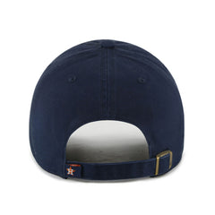 Houston Astros Team Logo Clean Up Adjustable Hat Navy/Orange