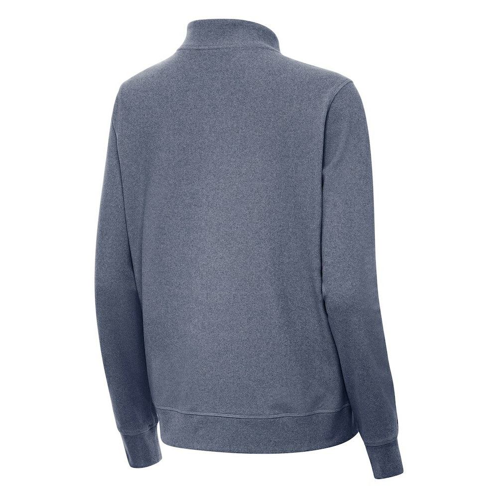 Seattle Seahawks Antigua Women's 50th Season Crush Quarter-Zip Pullover - Heather Navy online