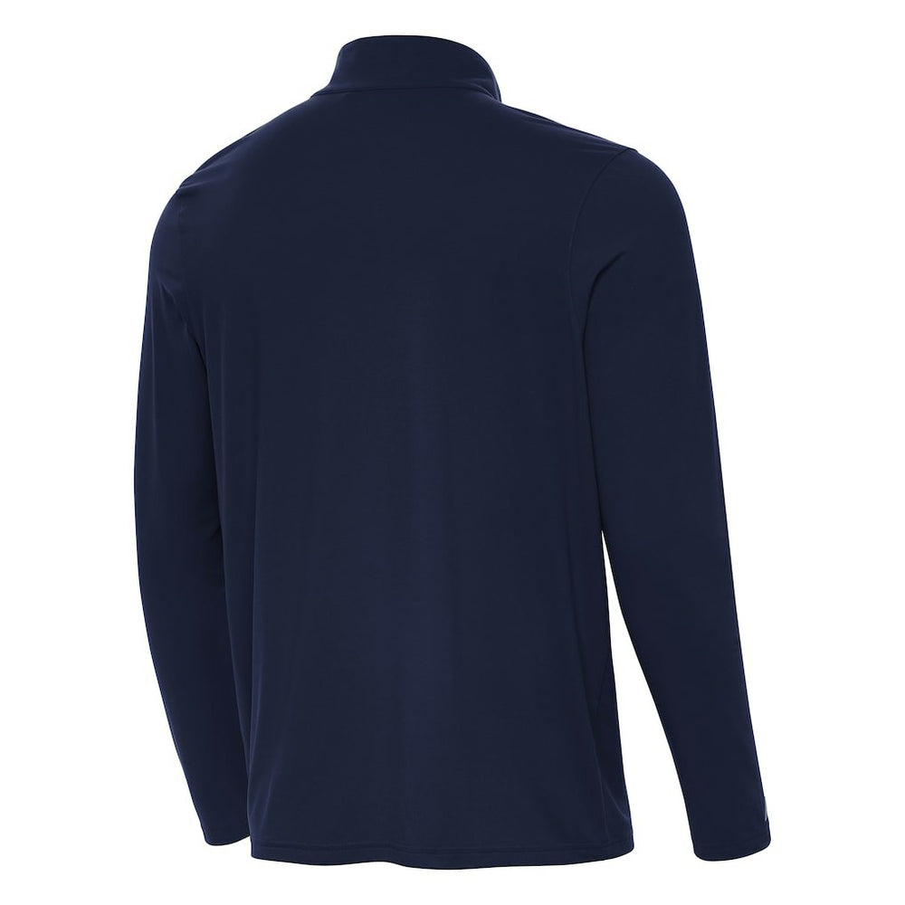 Seattle Seahawks Antigua 50th Season Intent Quarter-Zip Pullover - Navy cheap