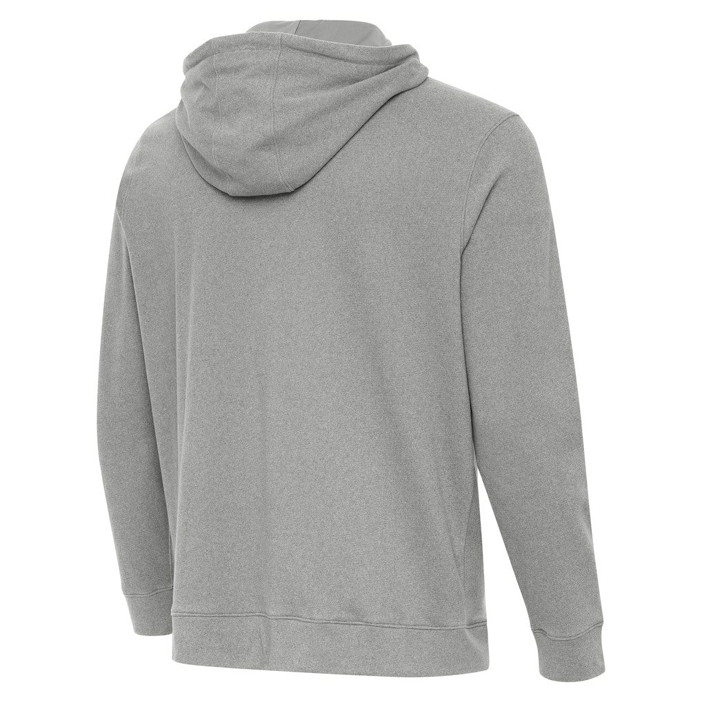 Seattle Seahawks Antigua 50th Season Cloud Pullover Hoodie - Heather Gray sale