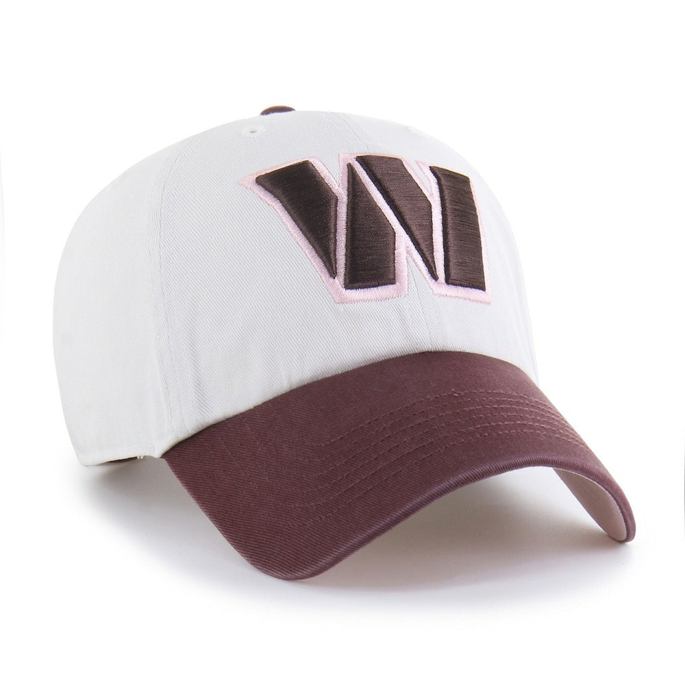 Washington Commanders '47 Unisex Love Letter Clean Up Adjustable Hat - Stone/Burgundy on sale