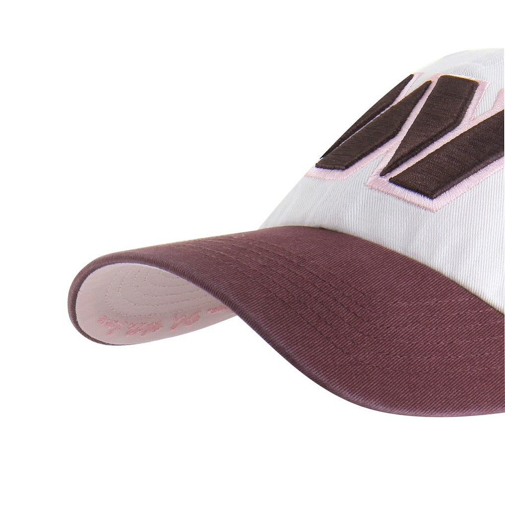 Washington Commanders '47 Unisex Love Letter Clean Up Adjustable Hat - Stone/Burgundy on sale