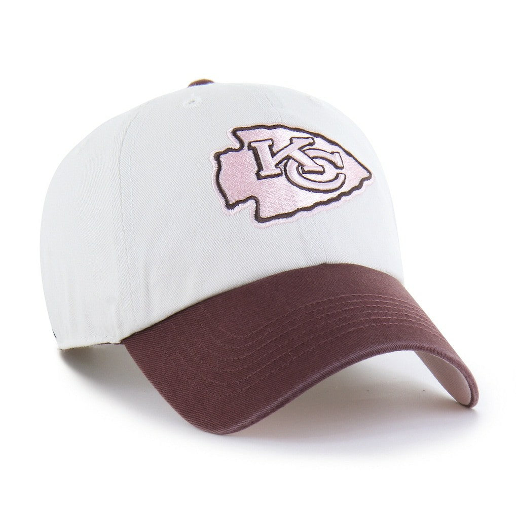 Kansas City Chiefs '47 Unisex Love Letter Clean Up Adjustable Hat - Stone/Burgundy discount