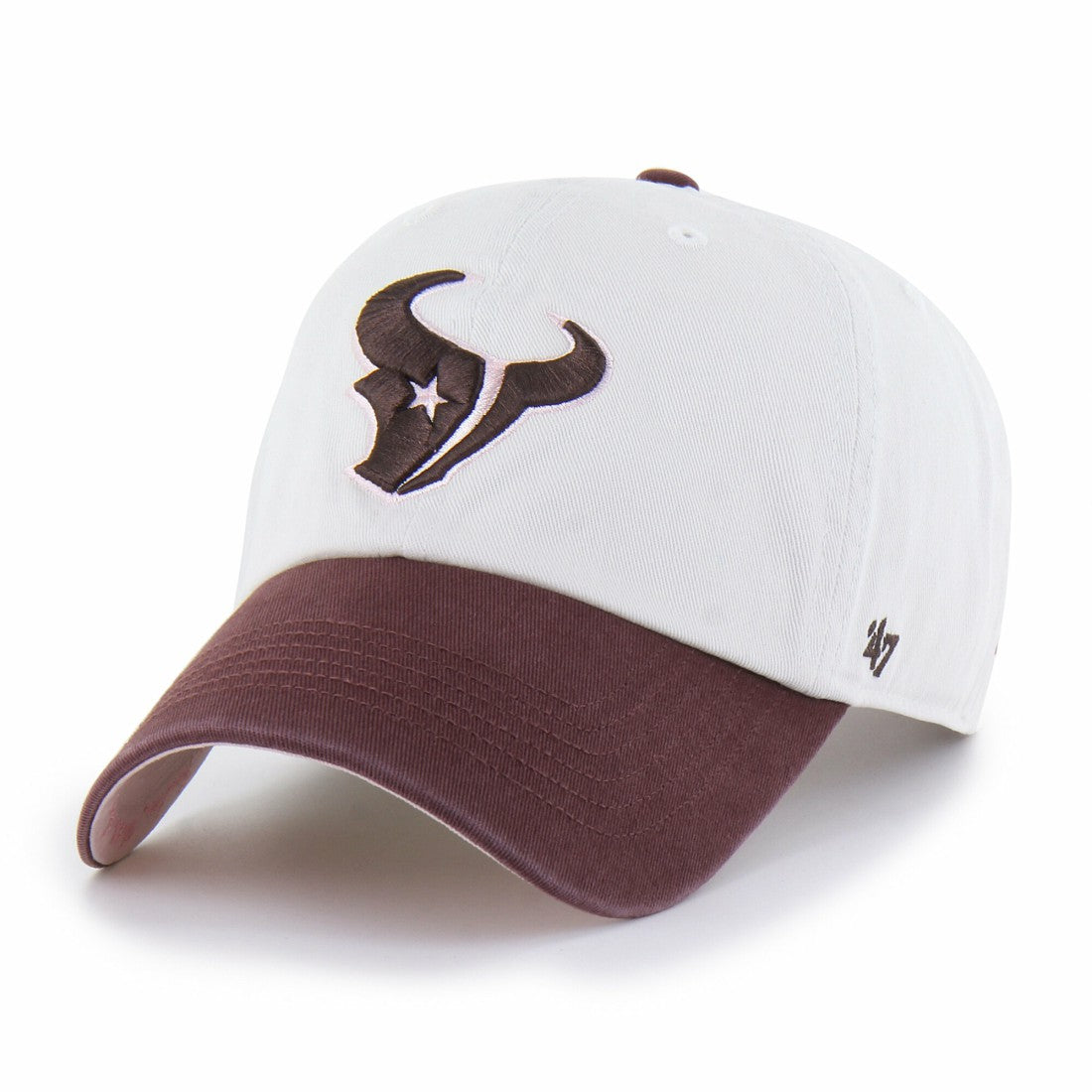 Houston Texans '47 Unisex Love Letter Clean Up Adjustable Hat - Stone/Burgundy cheap