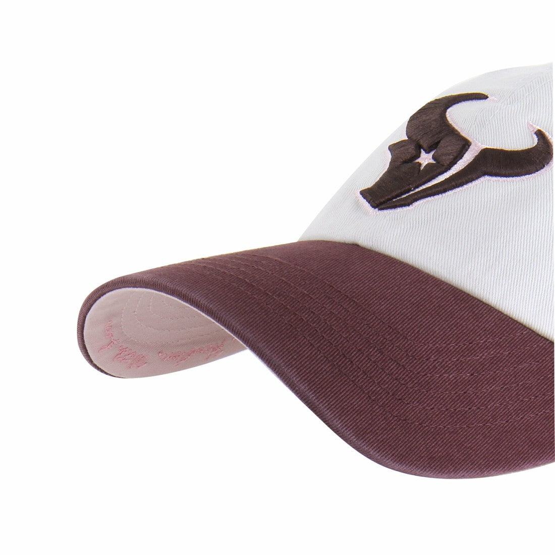 Houston Texans '47 Unisex Love Letter Clean Up Adjustable Hat - Stone/Burgundy cheap