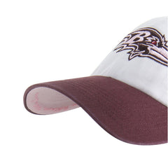 Baltimore Ravens '47 Unisex Love Letter Clean Up Adjustable Hat - Stone/Burgundy for sale
