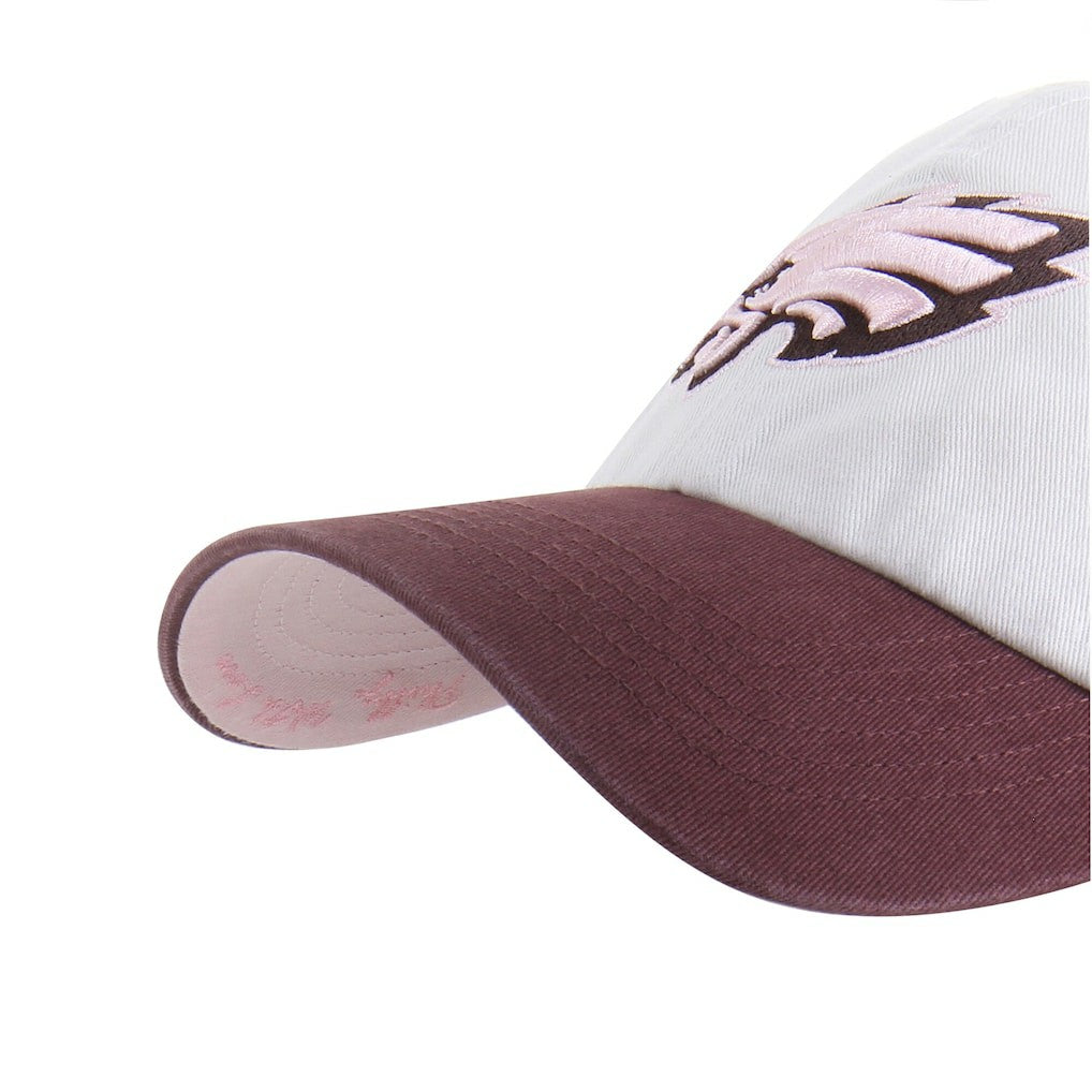 Philadelphia Eagles '47 Unisex Love Letter Clean Up Adjustable Hat - Stone/Burgundy online