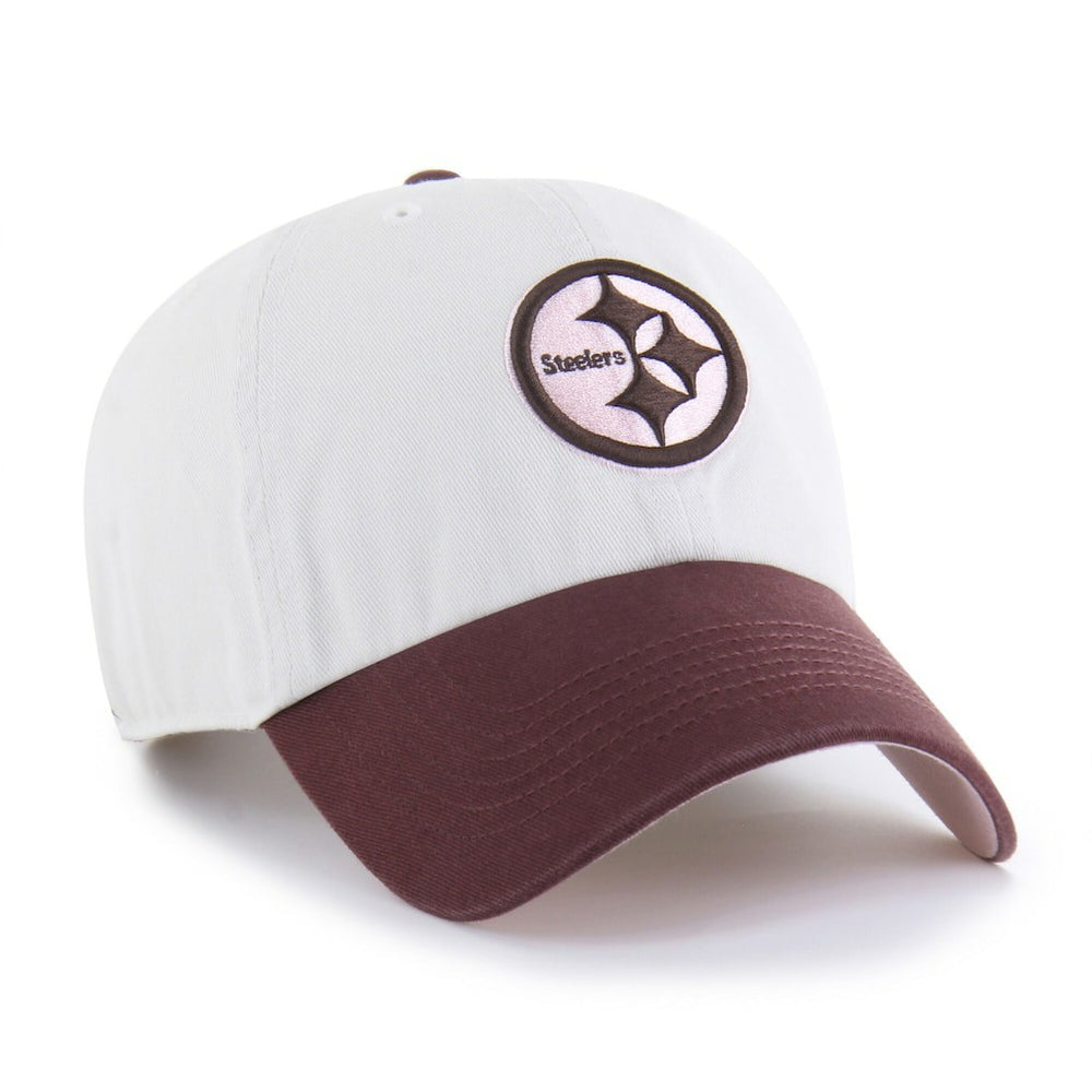 Pittsburgh Steelers '47 Unisex Love Letter Clean Up Adjustable Hat - Stone/Burgundy sale