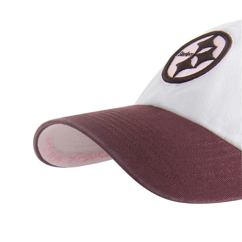 Pittsburgh Steelers '47 Unisex Love Letter Clean Up Adjustable Hat - Stone/Burgundy sale