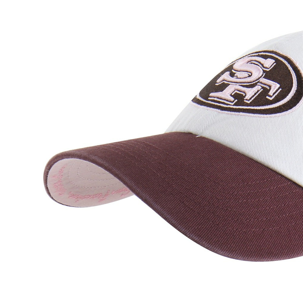 San Francisco 49ers '47 Unisex Love Letter Clean Up Adjustable Hat - Stone/Burgundy cheap
