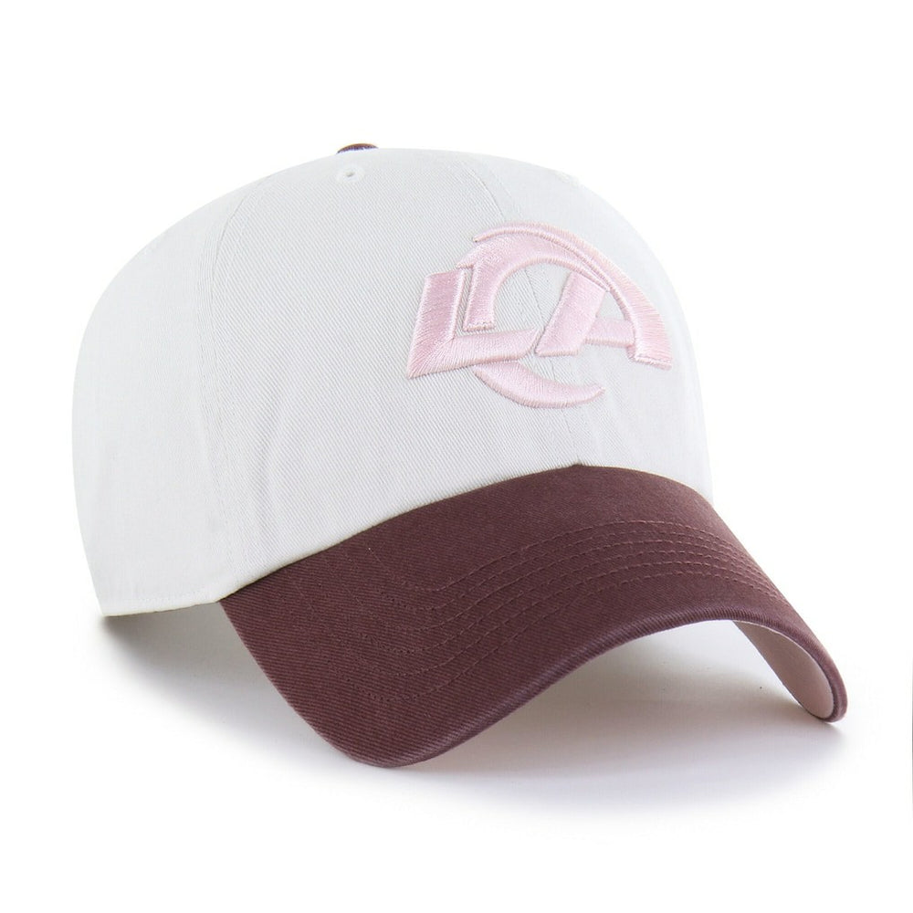 Los Angeles Rams '47 Unisex Love Letter Clean Up Adjustable Hat - Stone/Burgundy online