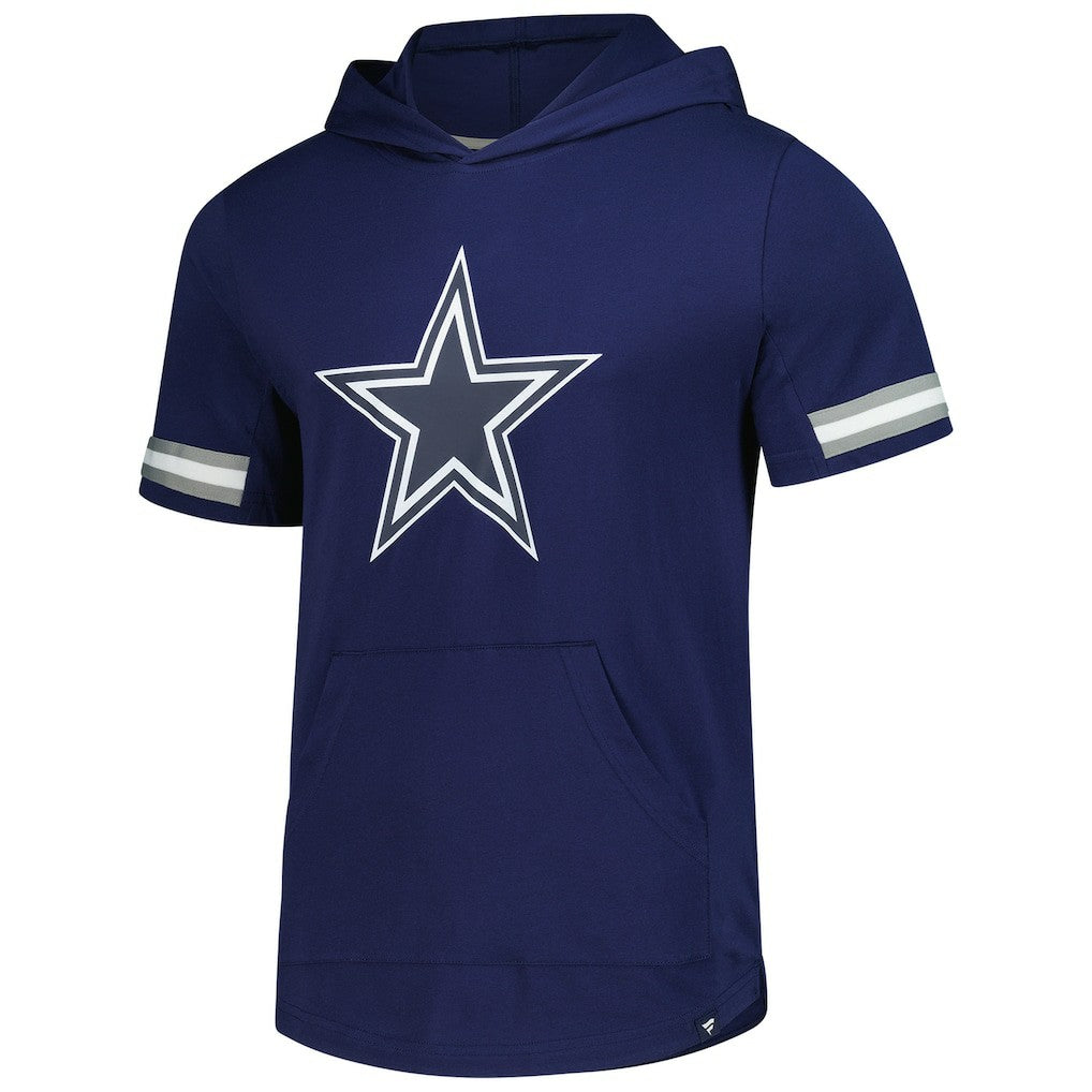 Dallas Cowboys Optimal Play Short Sleeve Hooded T-Shirt - Navy on sale