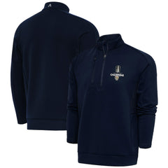 Florida Panthers Fanatics 2025 Stanley Cup Champions Genesis Quarter-Zip Pullover - Navy Pullover