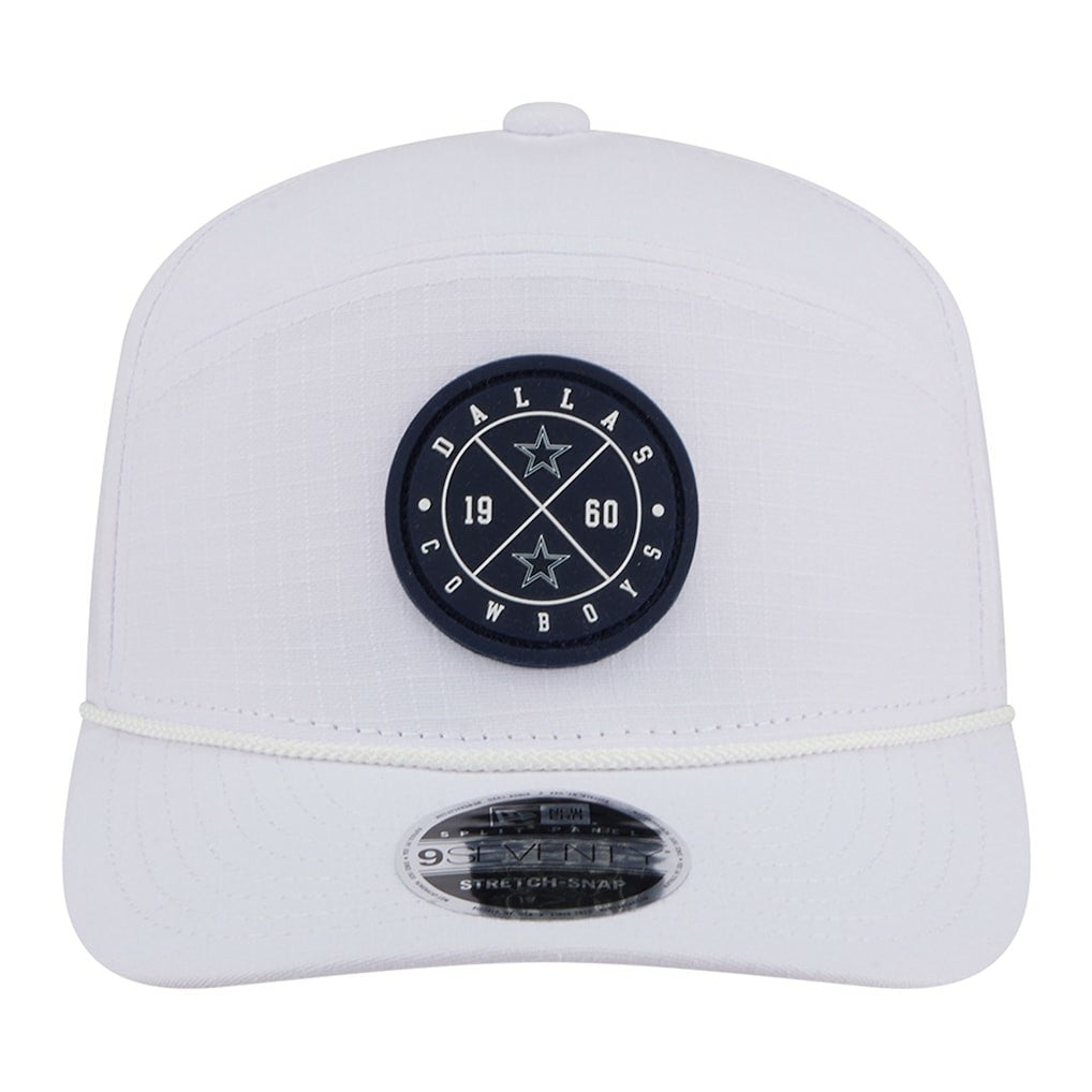 Dallas Cowboys New Era Quick Strike Split Panel 9SEVENTY Stretch-Snap Hat - White discount