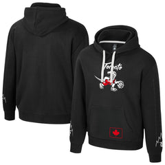 Toronto Raptors Stadium Essentials Unisex 2025/26 City Edition City Star Hoodie - Black shop