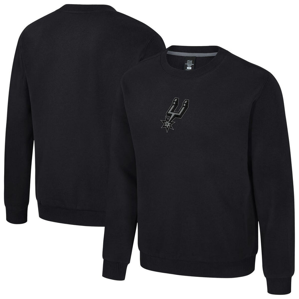 San Antonio Spurs Stadium Essentials Unisex Club Level Chenille Sweatshirt - Black cheap