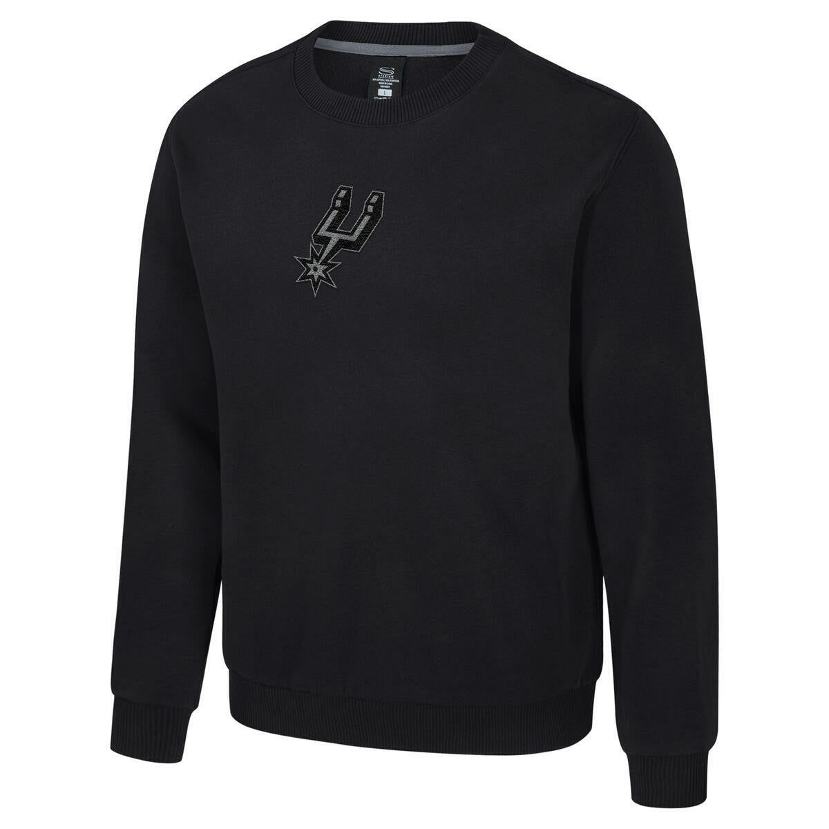 San Antonio Spurs Stadium Essentials Unisex Club Level Chenille Sweatshirt - Black cheap