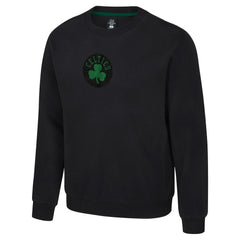 Boston Celtics Stadium Essentials Unisex Club Level Chenille Sweatshirt - Black for sale