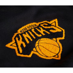 New York Knicks Stadium Essentials Unisex Club Level Chenille Sweatshirt - Black cheap