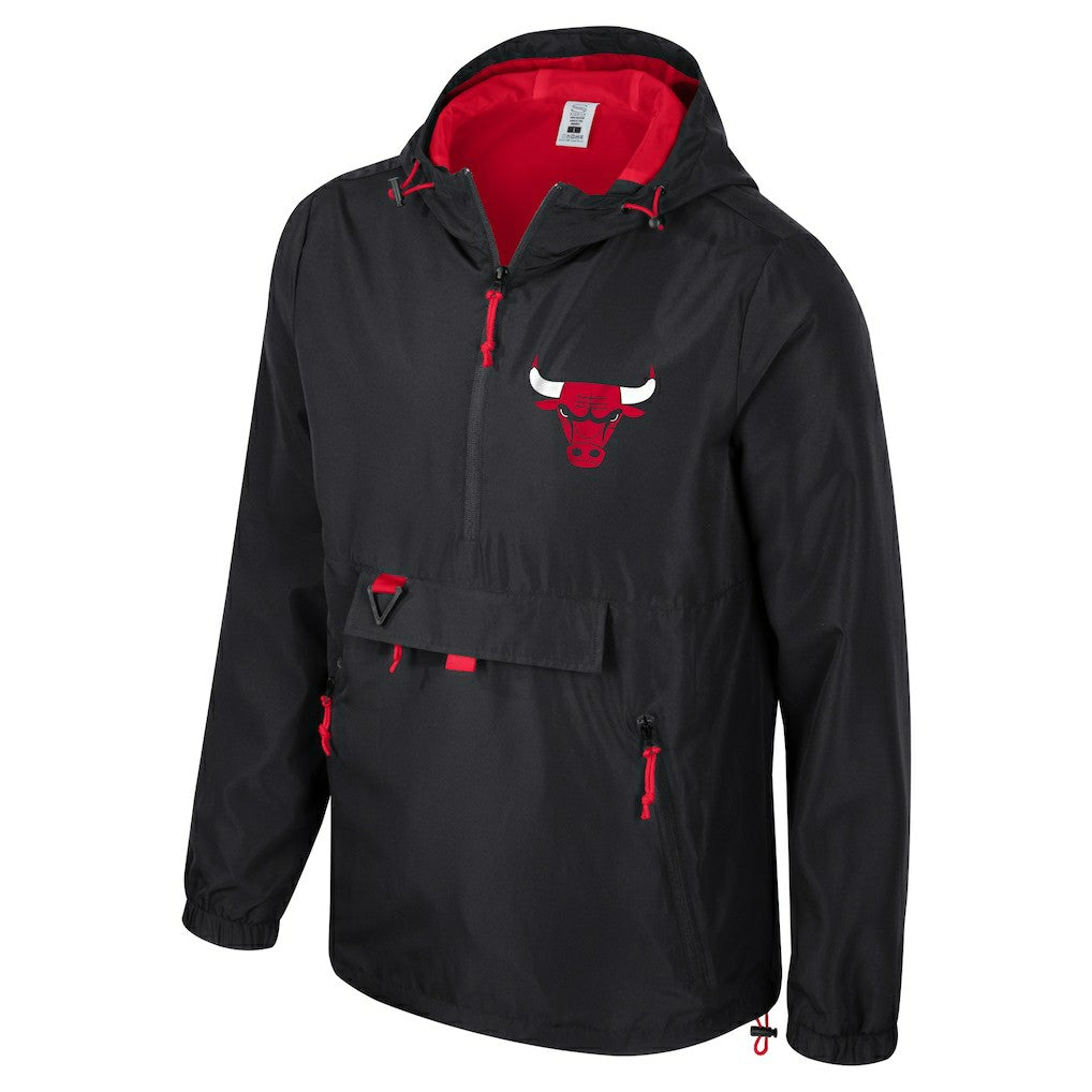 Chicago Bulls Stadium Essentials Unisex Compete Quarter-Zip Hoodie Jacket - Black on sale