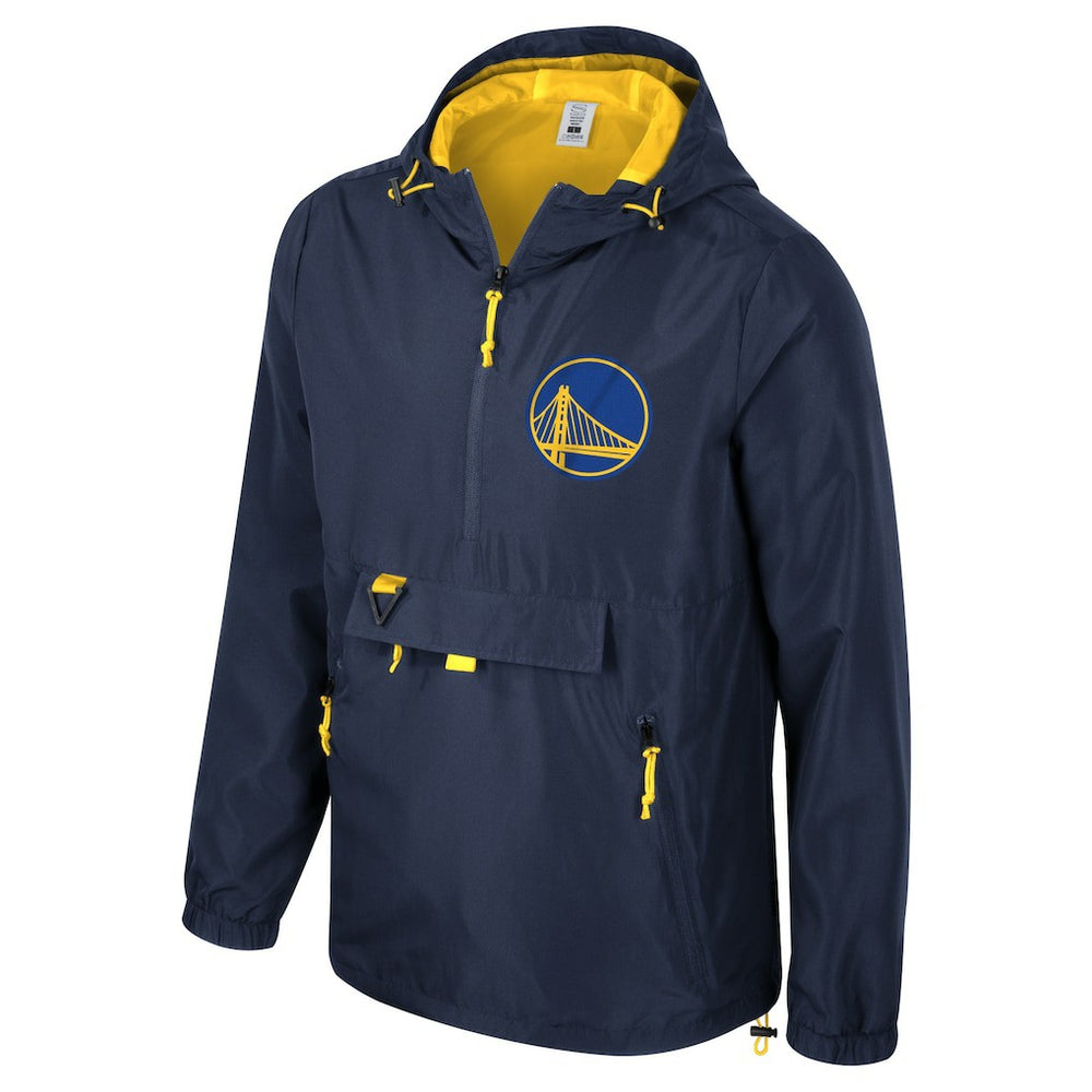 Golden State Warriors Stadium Essentials Unisex Compete Quarter-Zip Hoodie Jacket sale - Navy on sale