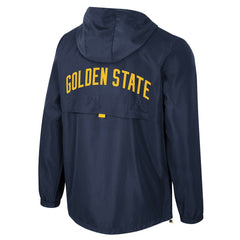 Golden State Warriors Stadium Essentials Unisex Compete Quarter-Zip Hoodie Jacket sale - Navy on sale