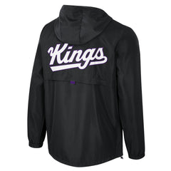 Sacramento Kings Stadium Essentials Unisex Compete Quarter-Zip Hoodie Jacket - Black shop