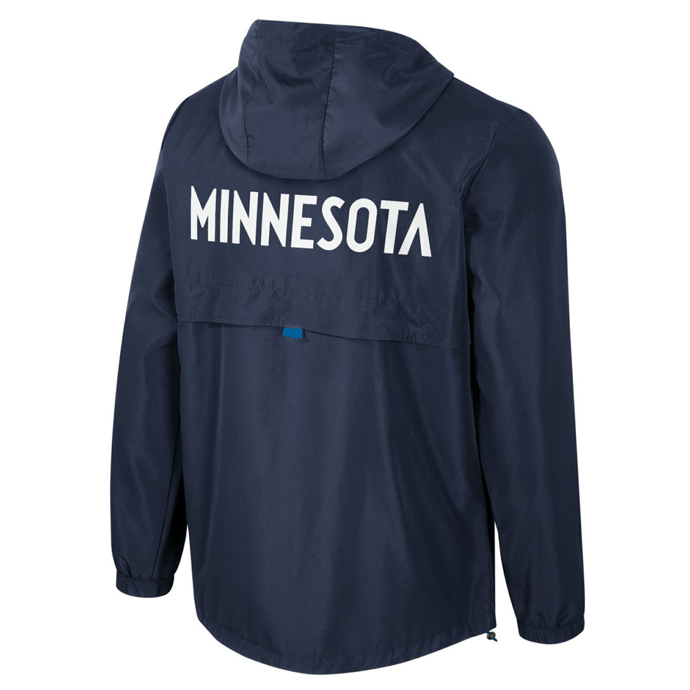 Minnesota Timberwolves Stadium Essentials Unisex Compete Quarter-Zip Hoodie Jacket - Navy outlet