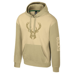 Milwaukee Bucks Stadium Essentials Unisex Rafters Burst Hoodie - Khaki on sale