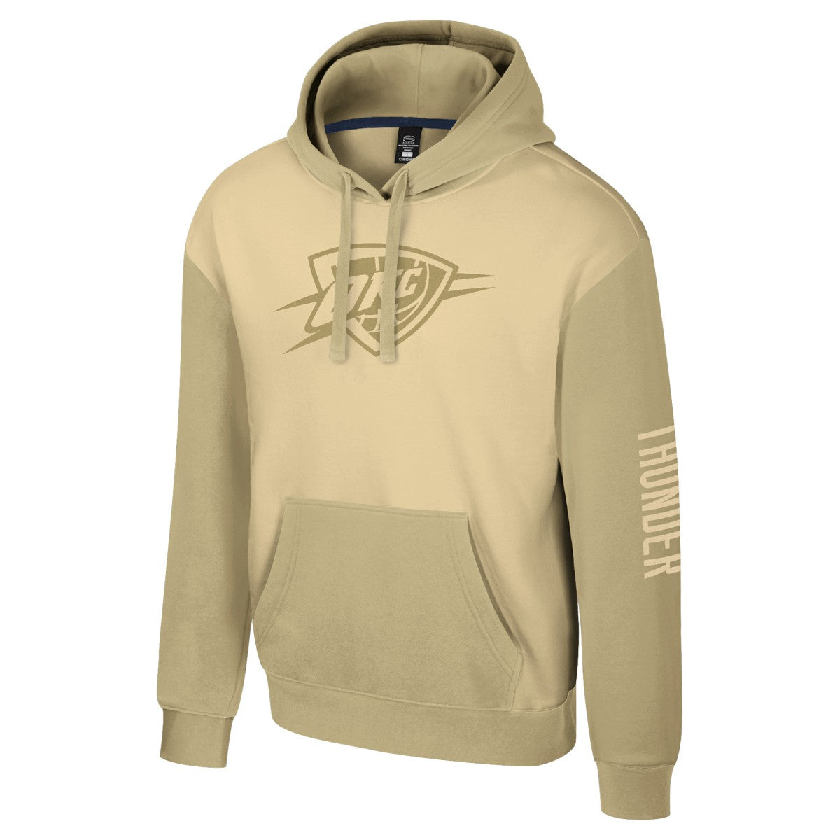 Oklahoma City Thunder Stadium Essentials Unisex Rafters Burst Hoodie - Khaki cheap