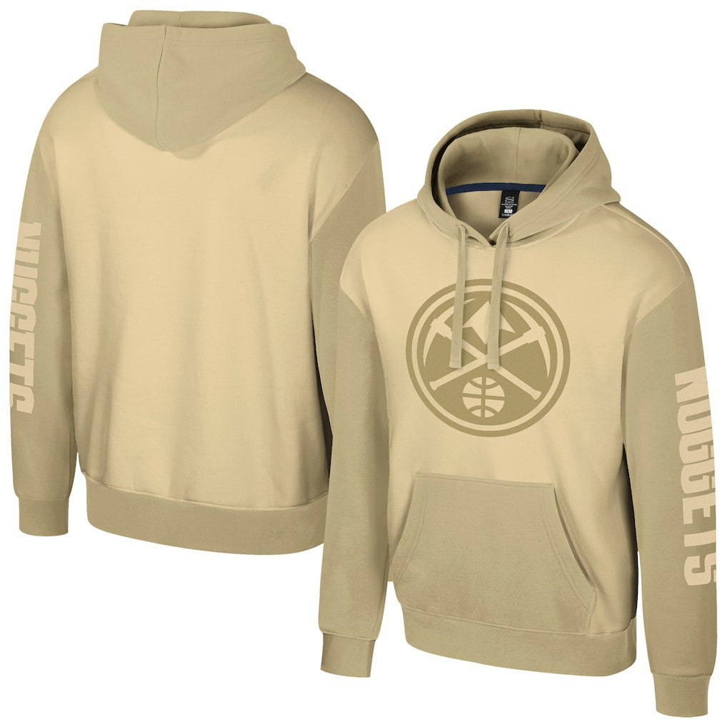 Denver Nuggets Stadium Essentials Unisex Rafters Burst Hoodie sale - Khaki cheap