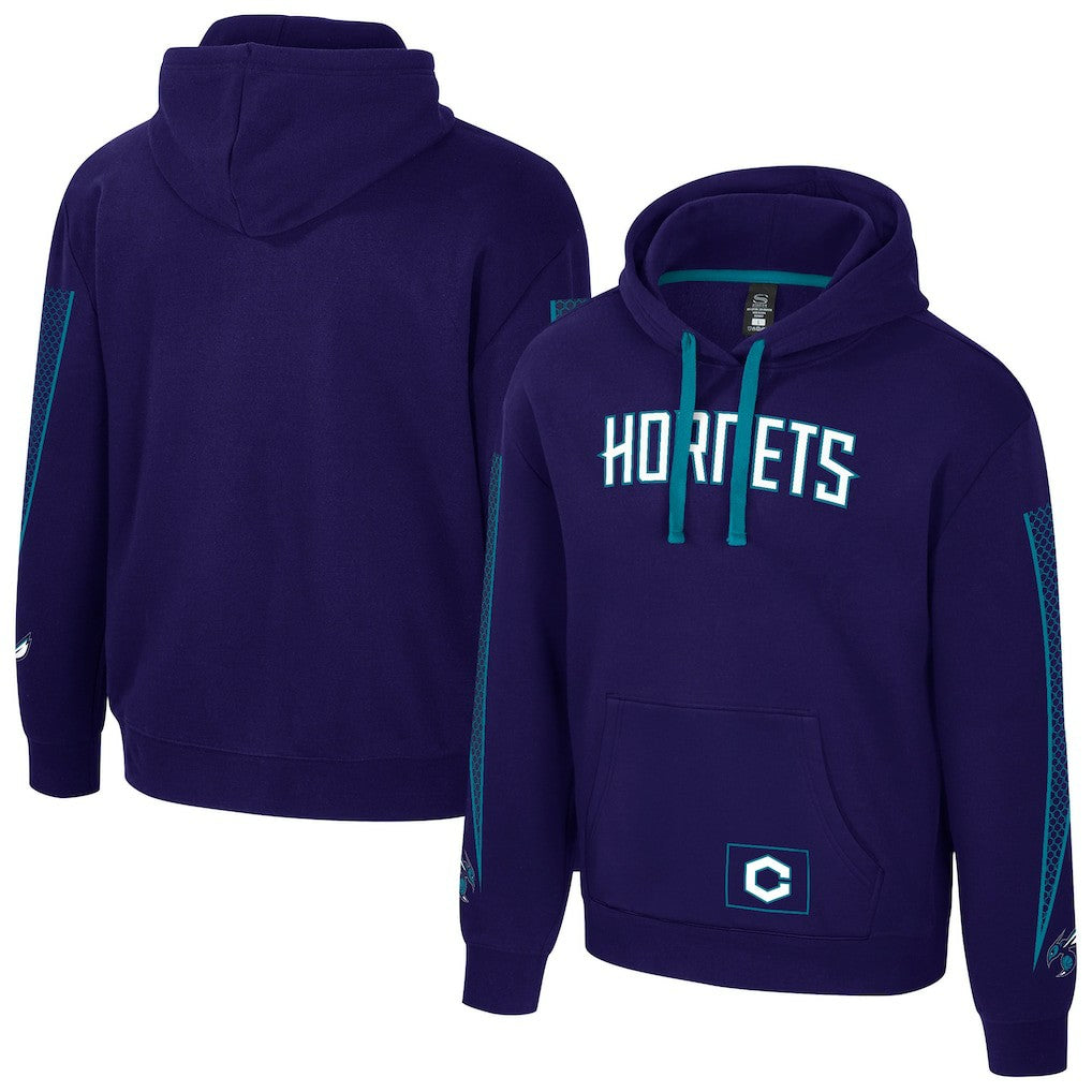 Charlotte Hornets Stadium Essentials Unisex City Star Hoodie - Purple discount