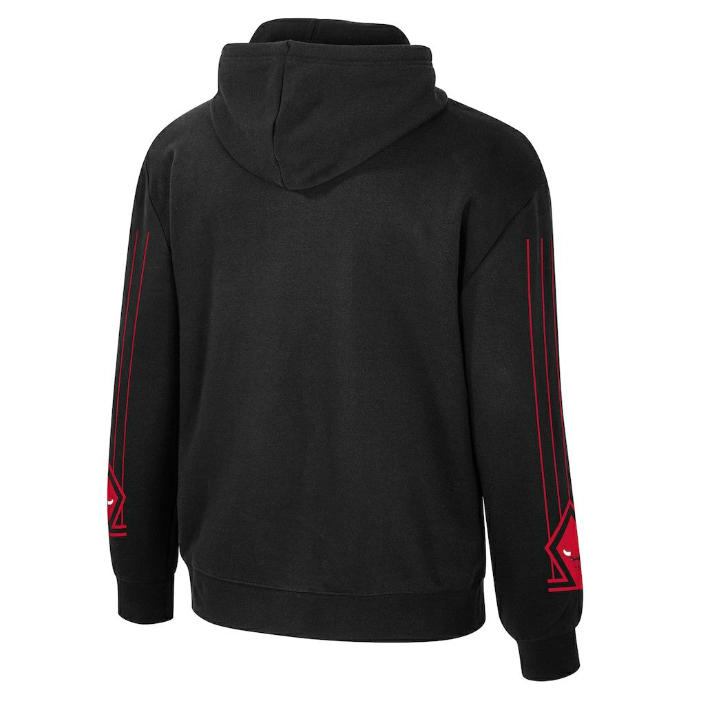 Chicago Bulls Stadium Essentials Unisex City Star Hoodie - Black online