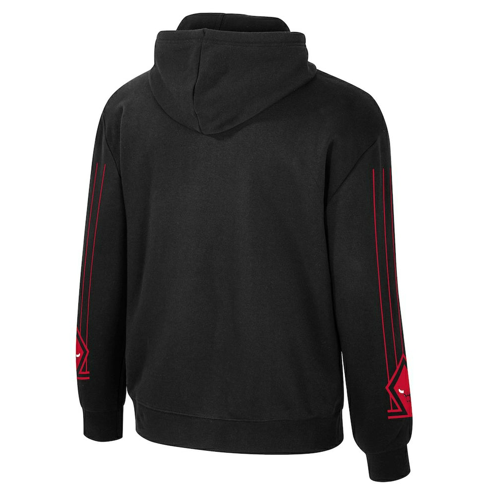 Chicago Bulls Stadium Essentials Unisex City Star Hoodie - Black online
