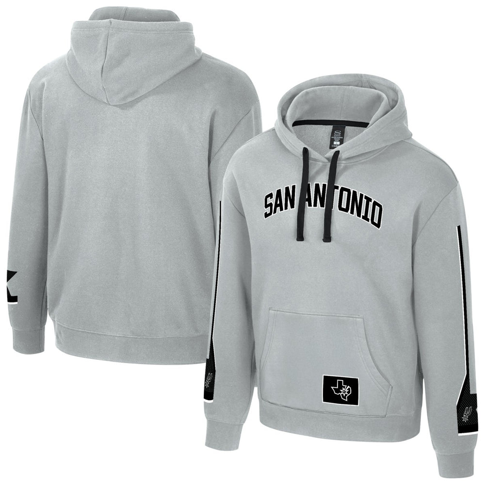San Antonio Spurs Stadium Essentials Unisex City Star Hoodie - Silver for sale