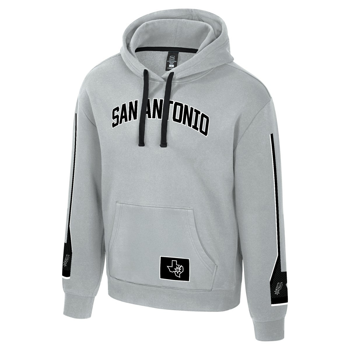 San Antonio Spurs Stadium Essentials Unisex City Star Hoodie - Silver for sale