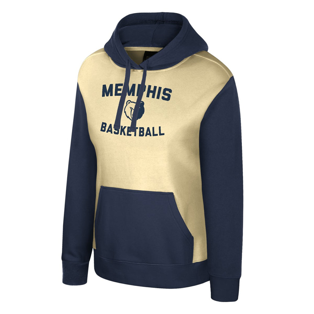 Memphis Grizzlies Stadium Essentials Women's Rafters Road Trip Hoodie - Cream cheap