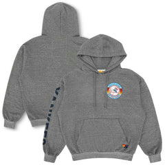 New York Yankees Aviator Nation x MLB Unisex Relaxed Tri-Blend Hoodie Heather Gray