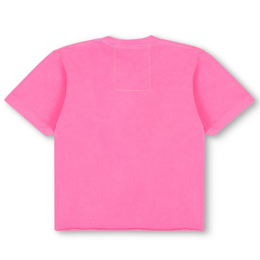 Texas Rangers Aviator Nation x MLB Women's Tri-Blend Boyfriend T-Shirt Pink