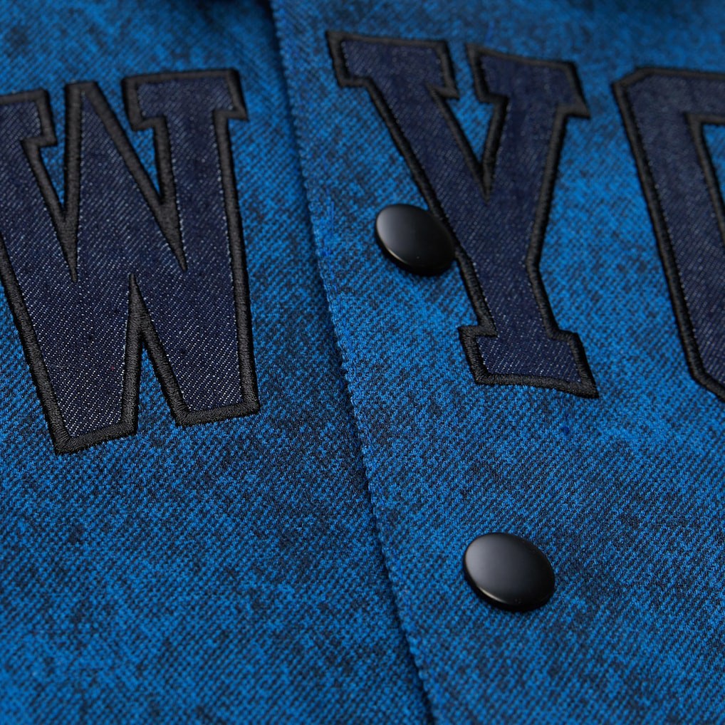 New York Knicks x Purple Brand Button-Up Shooting Shirt - Navy shop