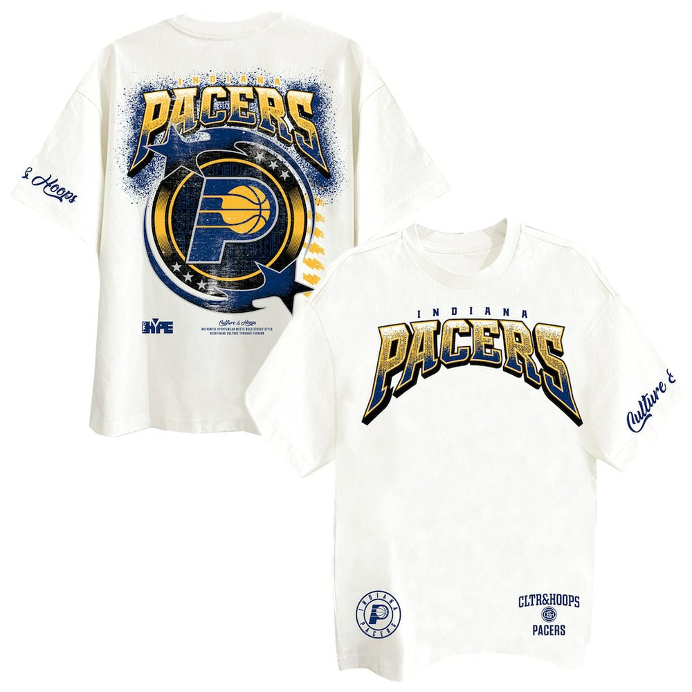 Indiana Pacers Two Hype Drip & Dime Collection Premium T-Shirt - Off White online