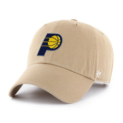 Indiana Pacers '47 Primary Logo Clean Up Adjustable Hat - Khaki for sale