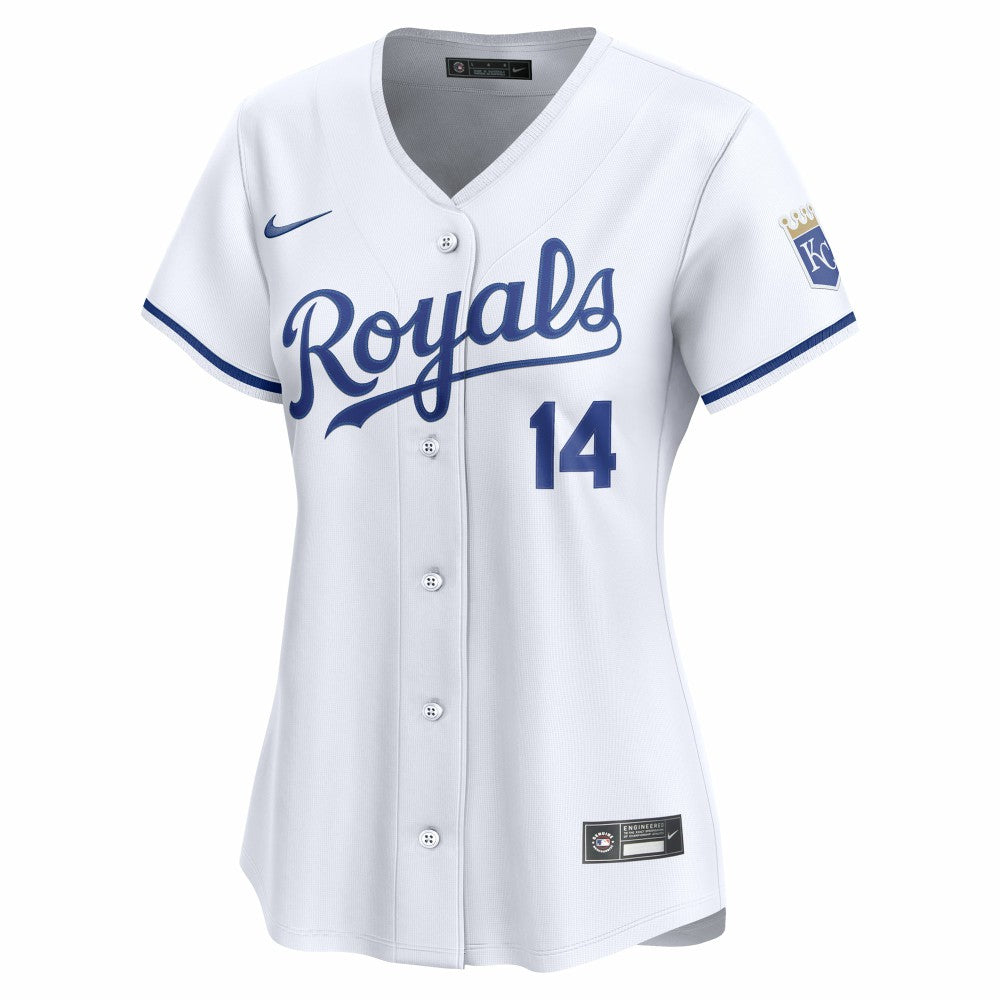 Jac Caglianone Kansas City Royals Women's Home Limited Player Jersey White