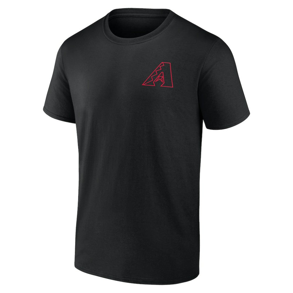 Arizona Diamondbacks Stranger Things Graphic T-Shirt Black
